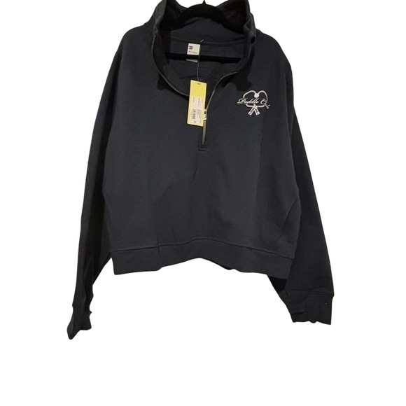 all in motion Tops - Women's blue‎ sz 3X All in Motion cropped sweatshirt #906
